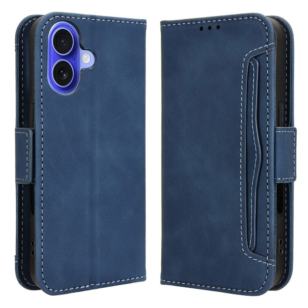 iPhone 16 Plus - Etui viele Kartenfächer