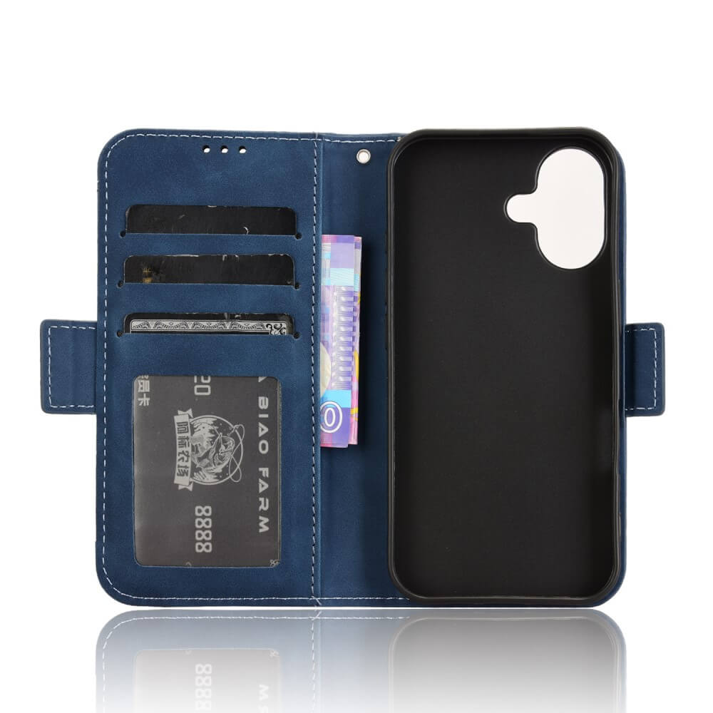 iPhone 16 Plus - Etui viele Kartenfächer