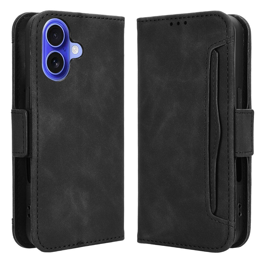 iPhone 16 Plus - Etui viele Kartenfächer