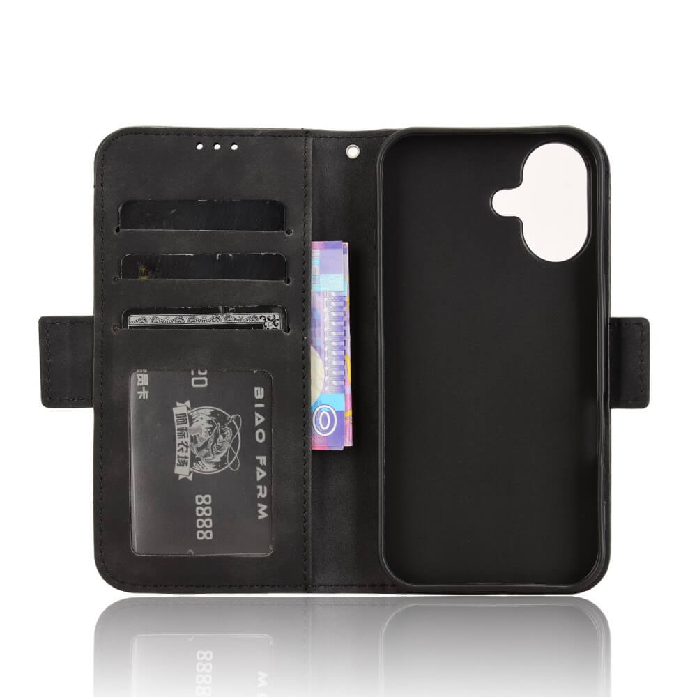 iPhone 16 Plus - Etui viele Kartenfächer