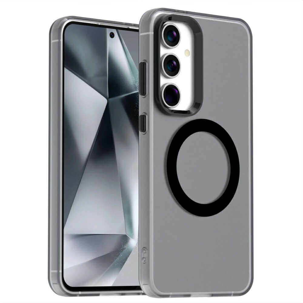 Galaxy S24 FE - Schützende Acryl-Handyhülle mit Magnet