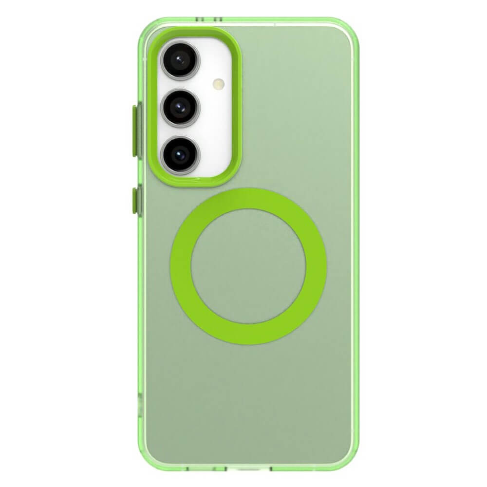 Galaxy S24 FE - Schützende Acryl-Handyhülle mit Magnet