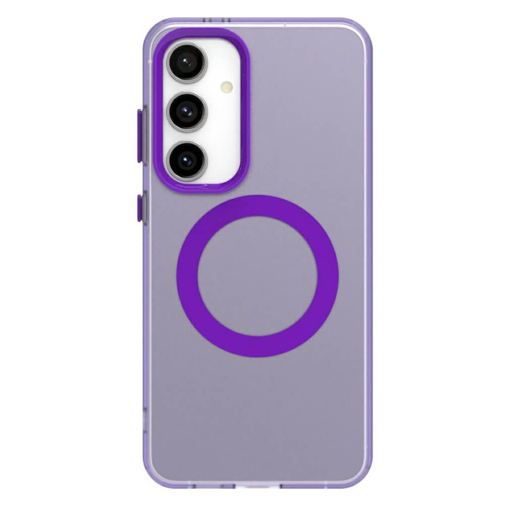 Galaxy S24 FE - Schützende Acryl-Handyhülle mit Magnet