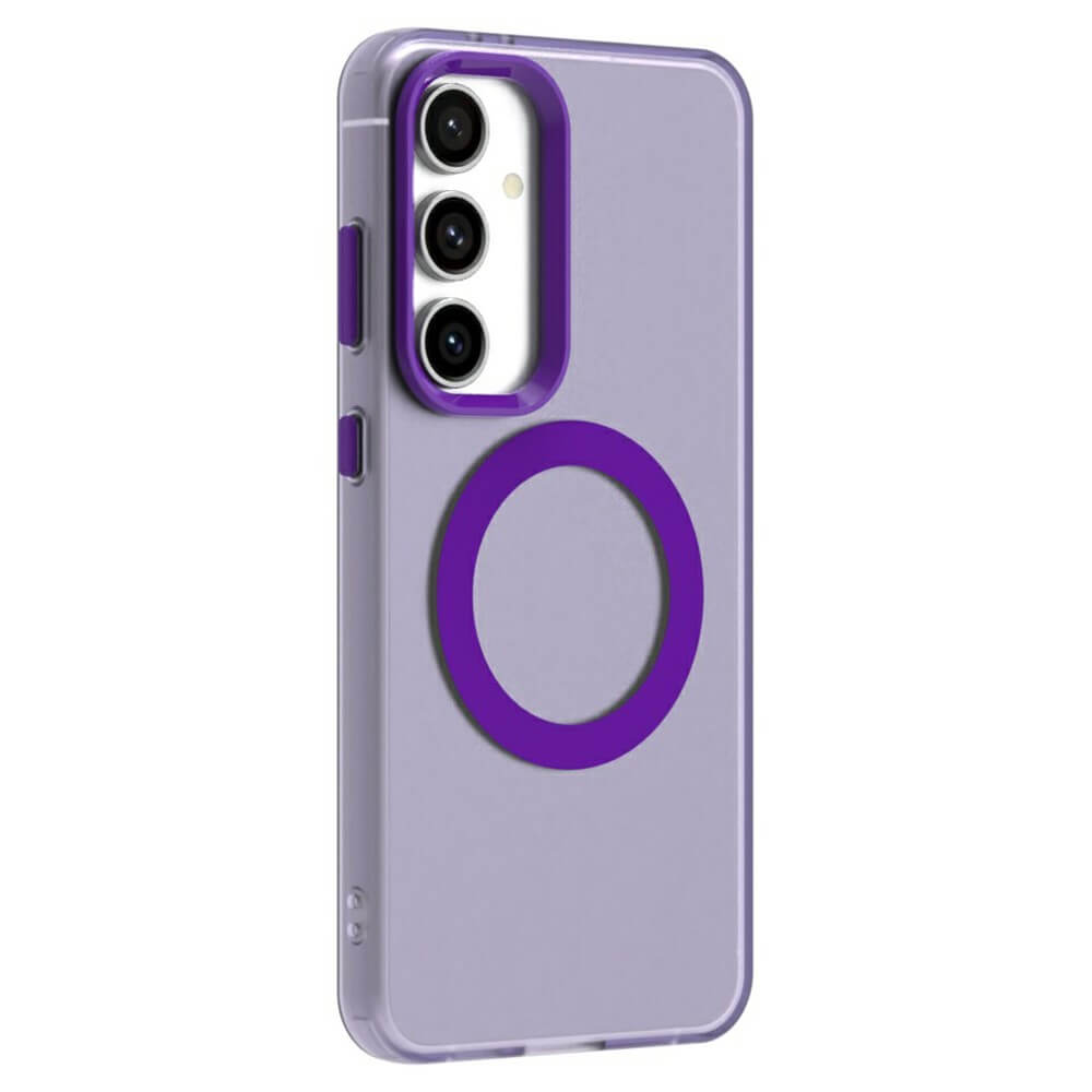 Galaxy S24 FE - Schützende Acryl-Handyhülle mit Magnet