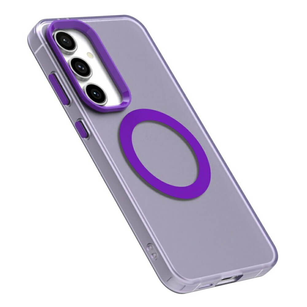 Galaxy S24 FE - Schützende Acryl-Handyhülle mit Magnet