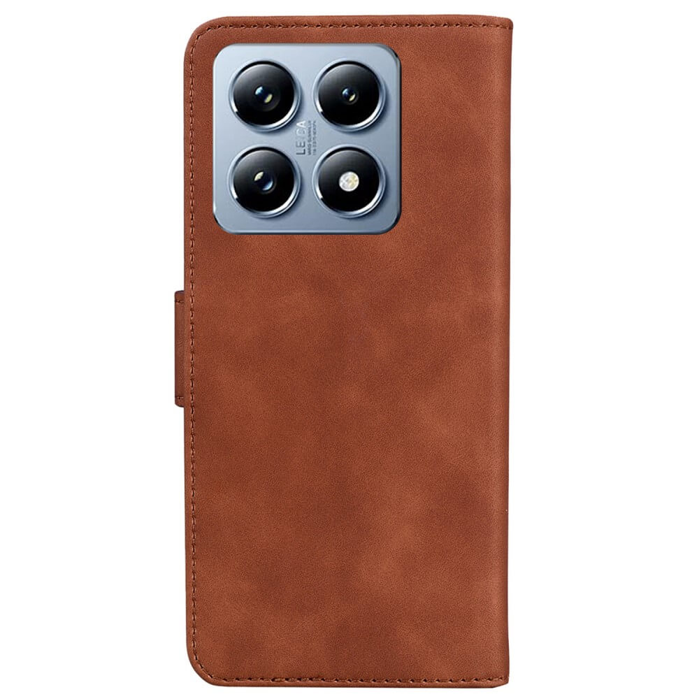 Xiaomi 14T - Solide Leder Etui Hülle