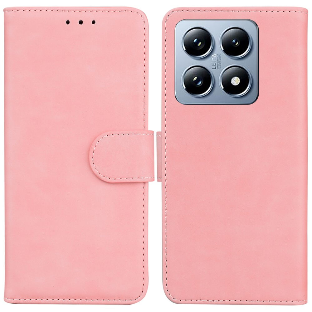 Xiaomi 14T - Solide Leder Etui Hülle