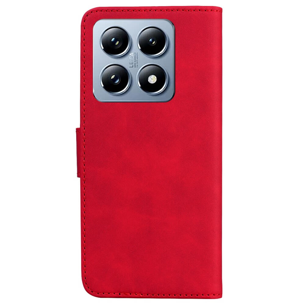 Xiaomi 14T - Solide Leder Etui Hülle