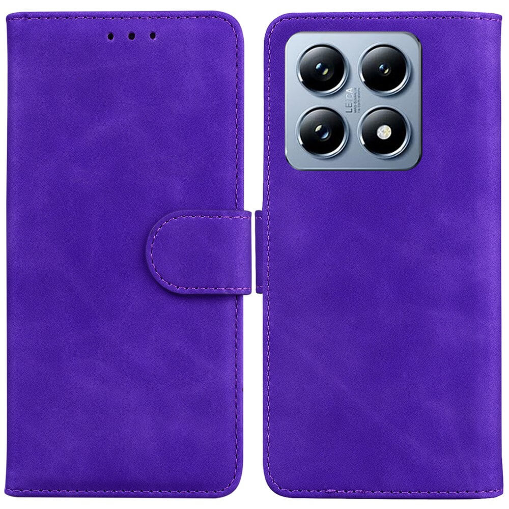 Xiaomi 14T - Solide Leder Etui Hülle