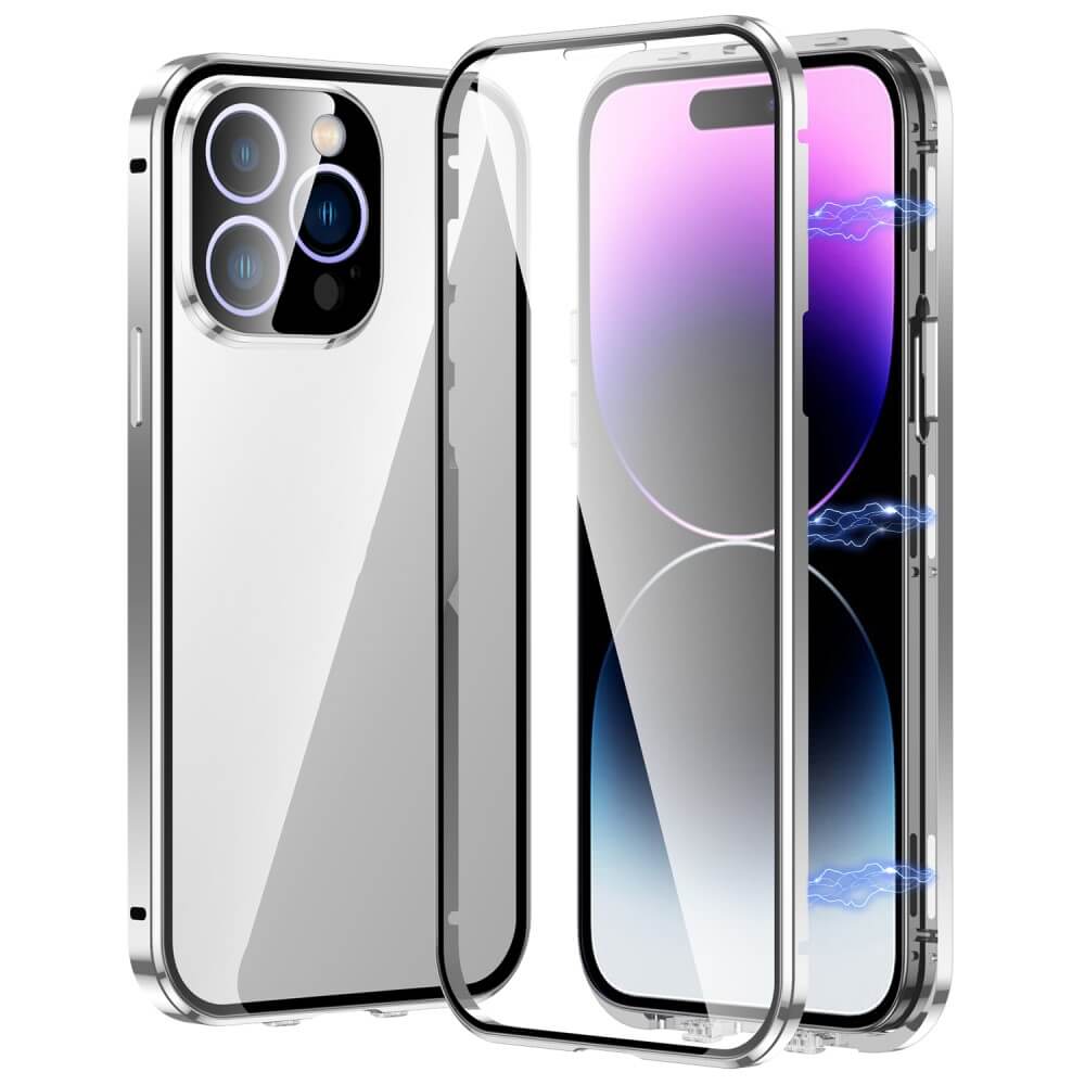 iPhone 16 Pro - Magnetische 360° Premium Schutzhülle mit Panzerglas
