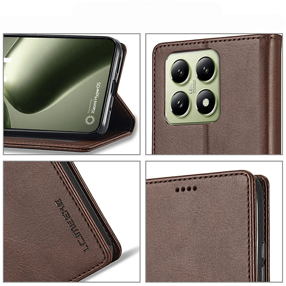 Xiaomi 14T - LC.IMEEKE Custodia in pelle