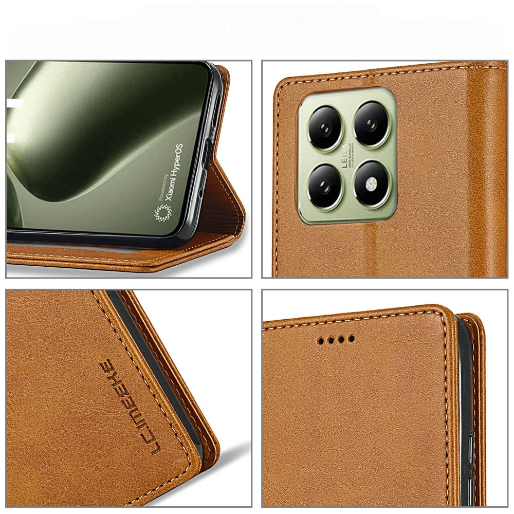 Xiaomi 14T - LC.IMEEKE Custodia in pelle