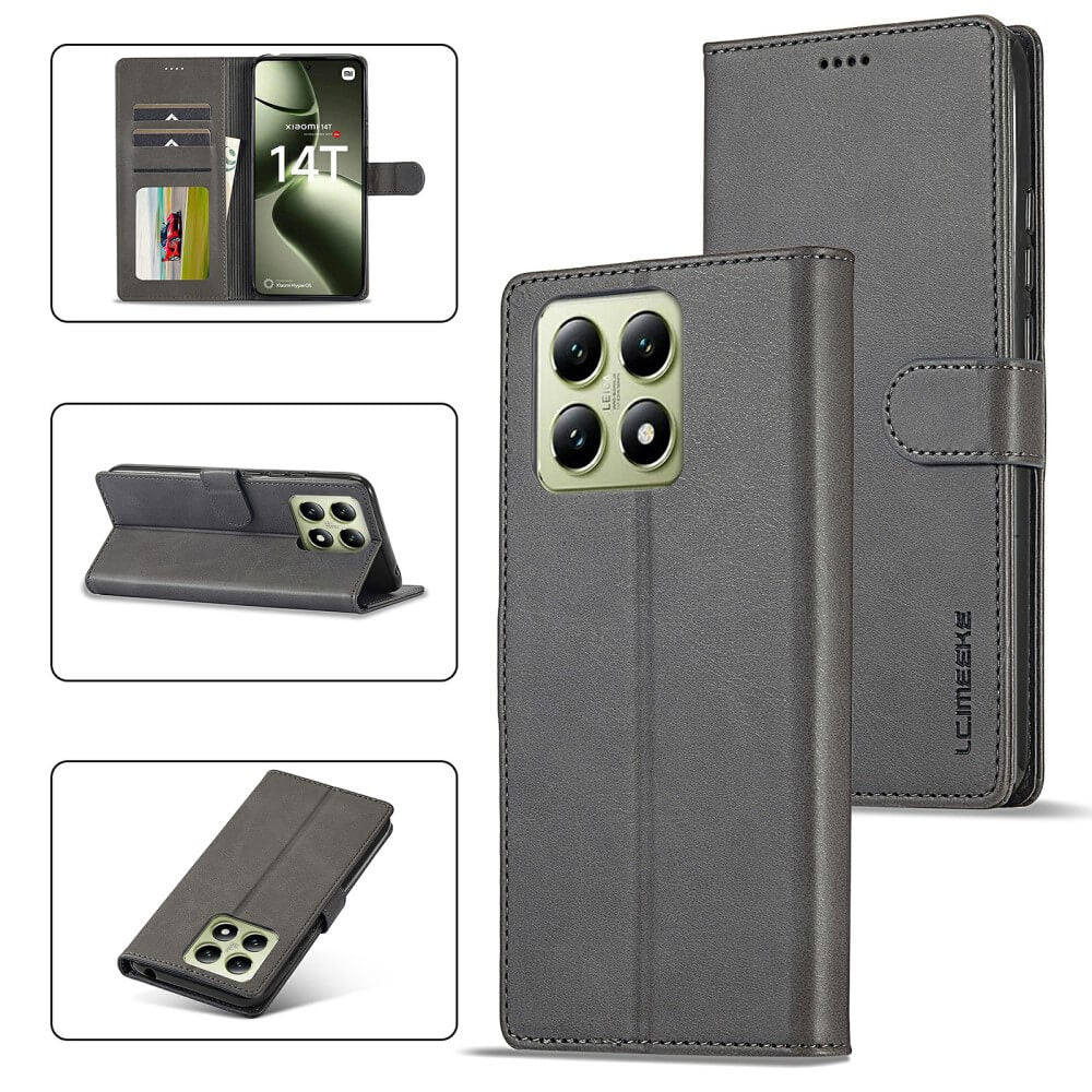 Xiaomi 14T - LC.IMEEKE Custodia in pelle