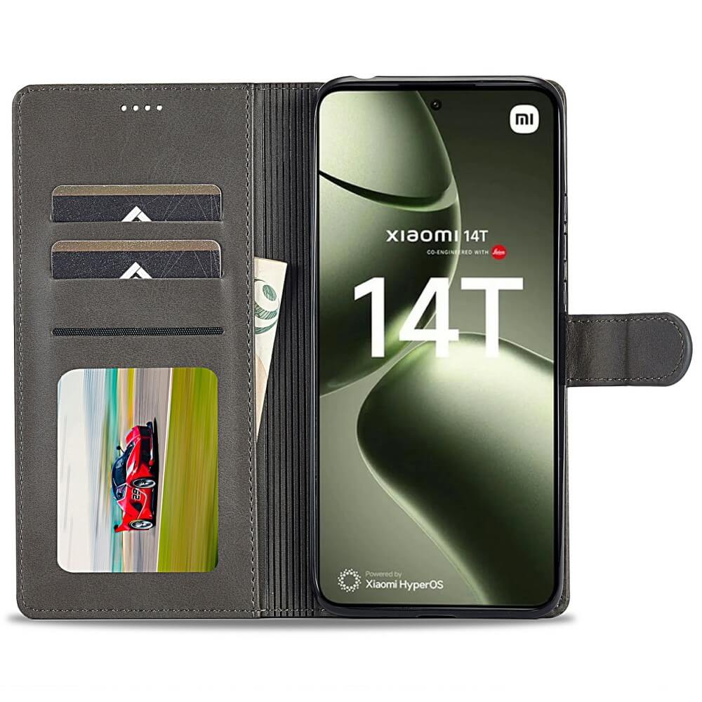 Xiaomi 14T - LC.IMEEKE Custodia in pelle