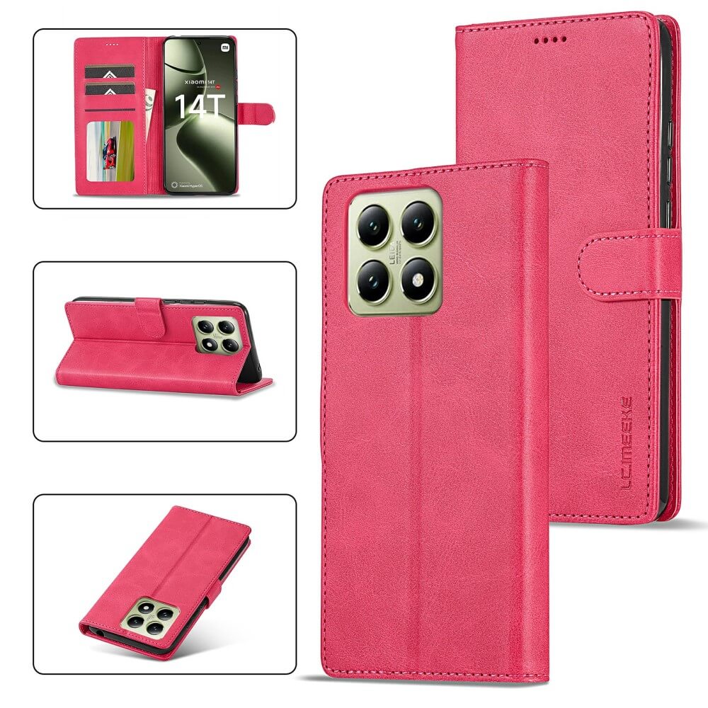 Xiaomi 14T - LC.IMEEKE Custodia in pelle