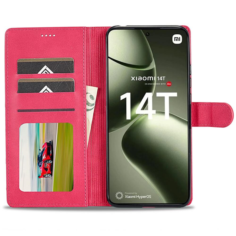 Xiaomi 14T - LC.IMEEKE Custodia in pelle