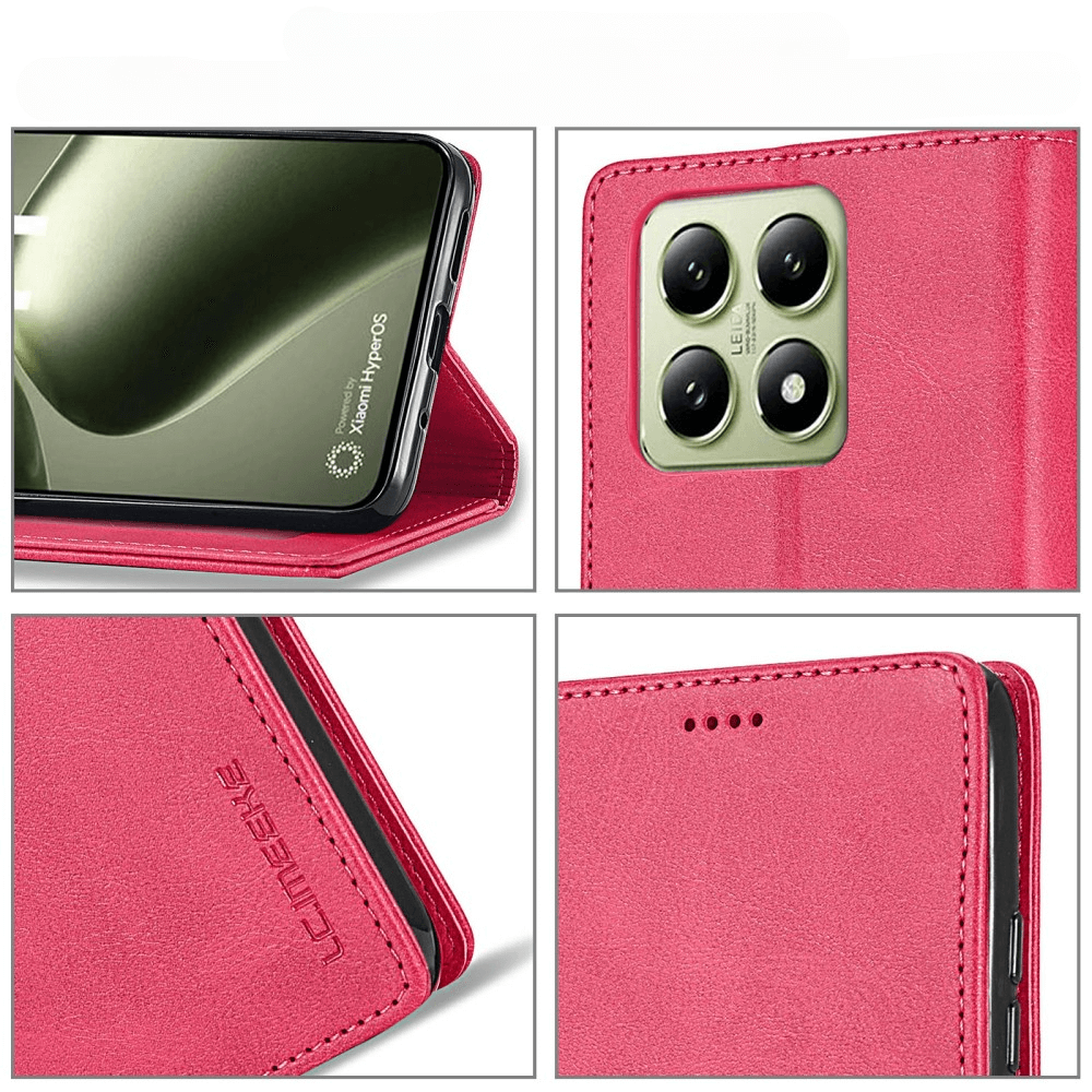 Xiaomi 14T - LC.IMEEKE Custodia in pelle