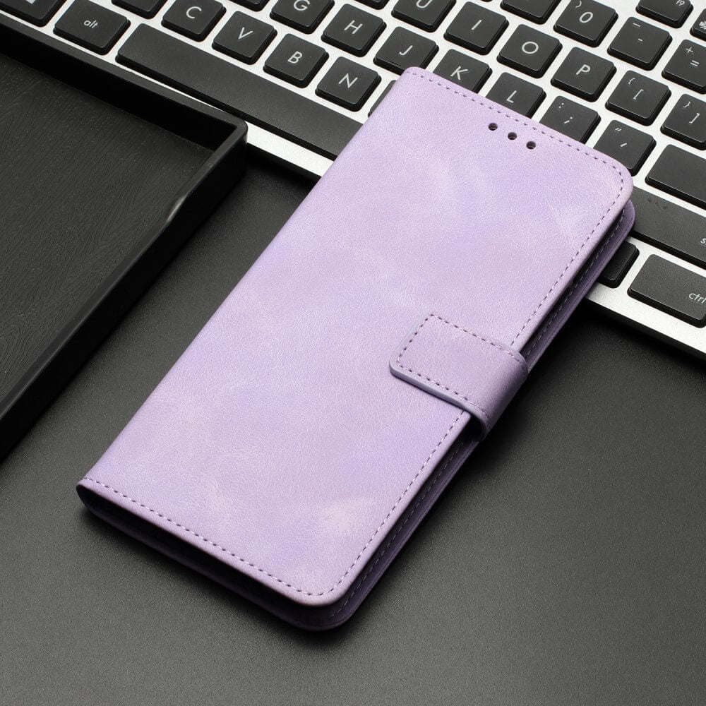 Xiaomi Redmi 14C / Poco C75 - Custodia in pelle scamosciata dal design vintage