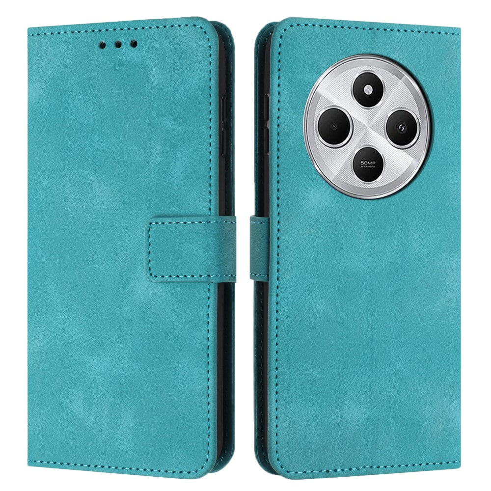 Xiaomi Redmi 14C / Poco C75 - Custodia in pelle scamosciata dal design vintage