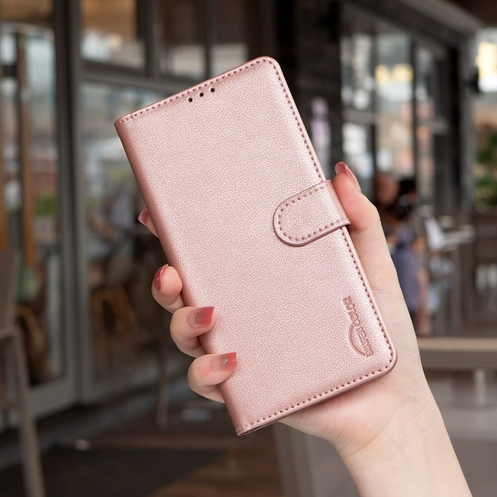 Xiaomi Redmi Note 14 Pro+ / Pro 5G - BINFEN Leder Etui Hülle mit RFID Blocker