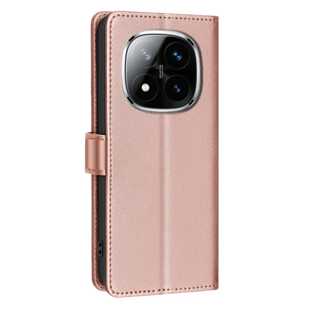 Xiaomi Redmi Note 14 Pro+ / Pro 5G - BINFEN Leder Etui Hülle mit RFID Blocker