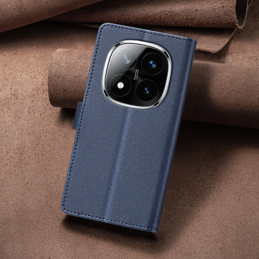 Xiaomi Redmi Note 14 Pro+ / Pro 5G - BINFEN Leder Etui Hülle mit RFID Blocker