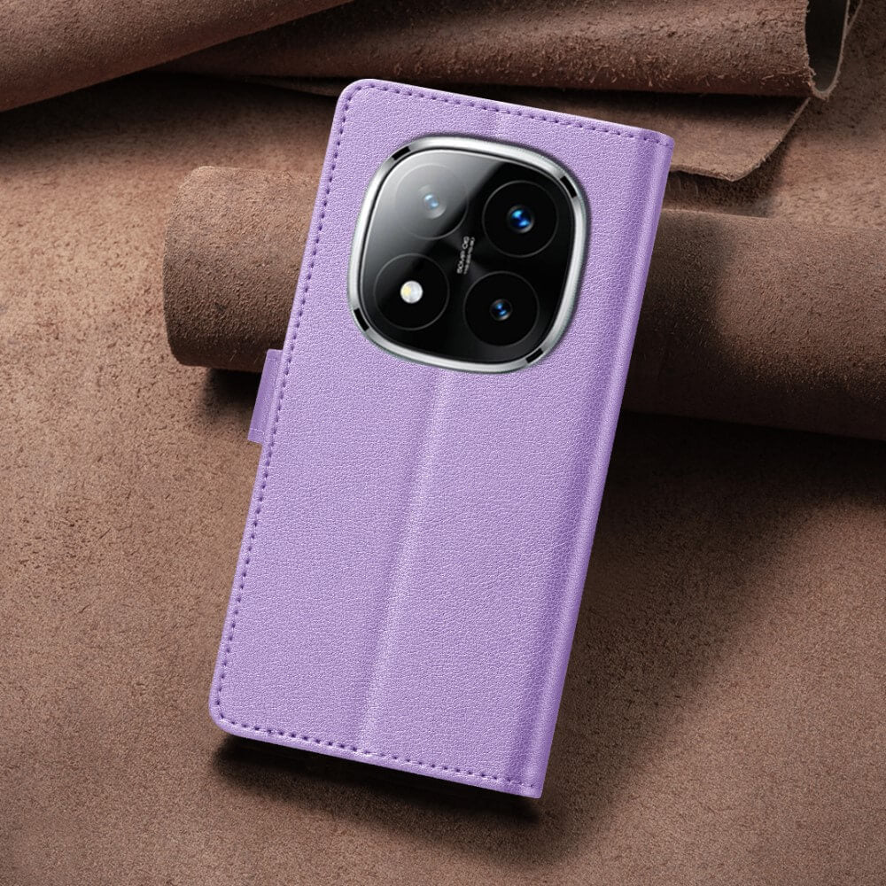 Xiaomi Redmi Note 14 Pro+ / Pro 5G - BINFEN Leder Etui Hülle mit RFID Blocker