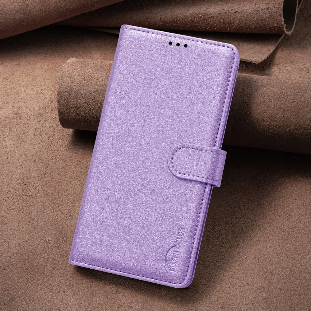 Xiaomi Redmi Note 14 Pro+ / Pro 5G - BINFEN Leder Etui Hülle mit RFID Blocker