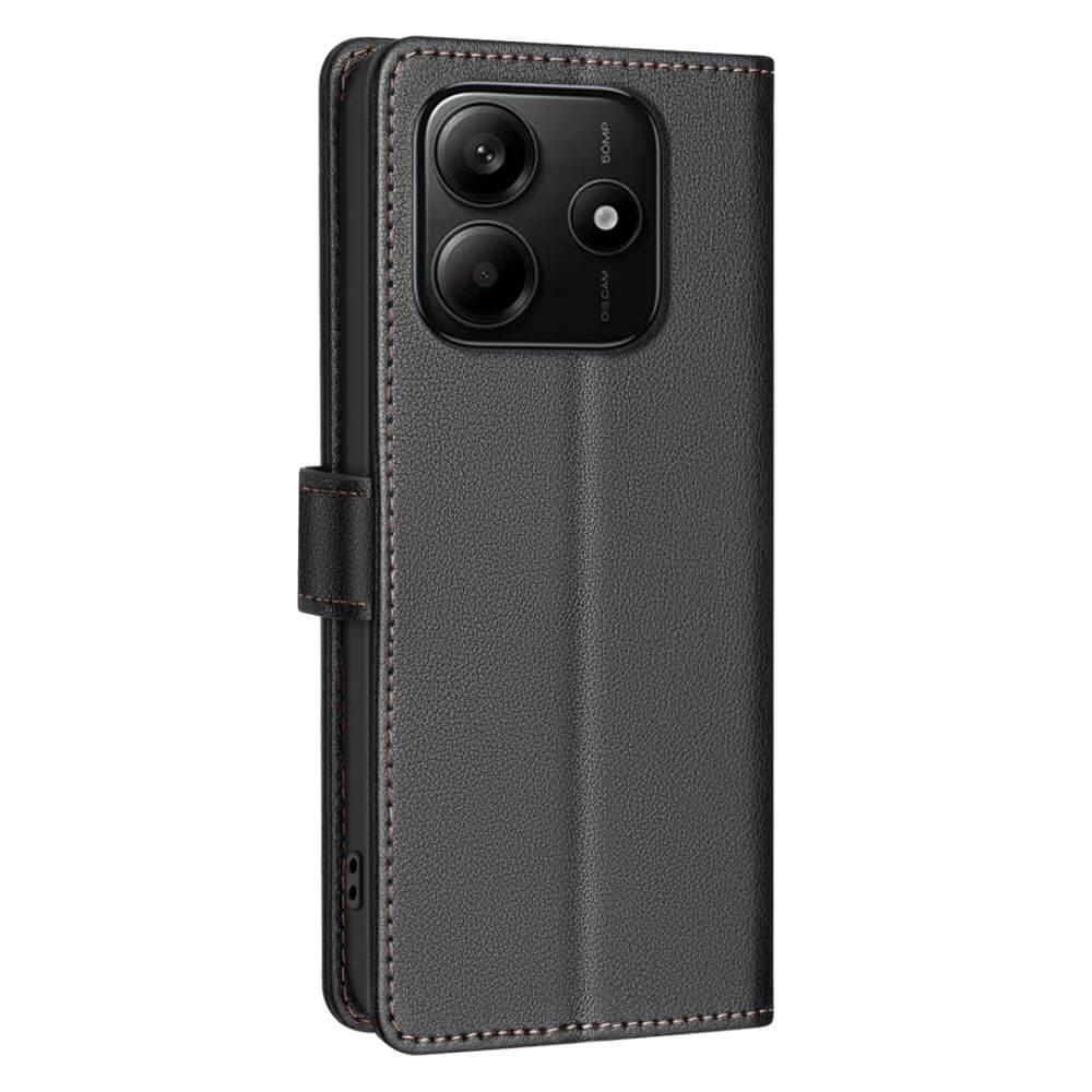 Xiaomi Redmi Note 14 5G - BINFEN Leder Etui Hülle mit RFID Blocker