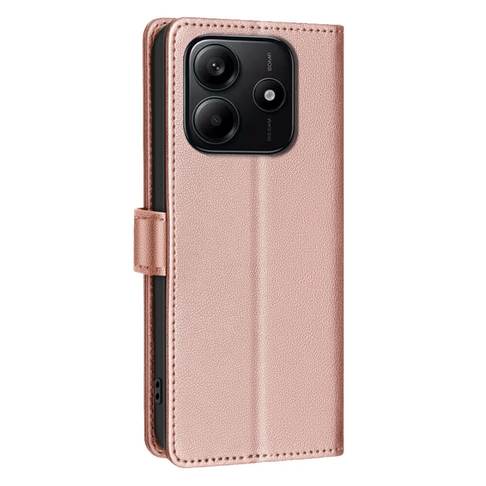 Xiaomi Redmi Note 14 5G - BINFEN Leder Etui Hülle mit RFID Blocker