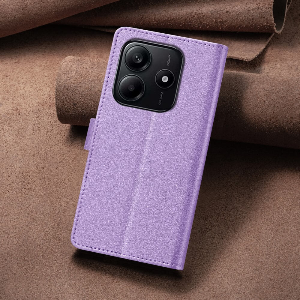 Xiaomi Redmi Note 14 5G - BINFEN Leder Etui Hülle mit RFID Blocker