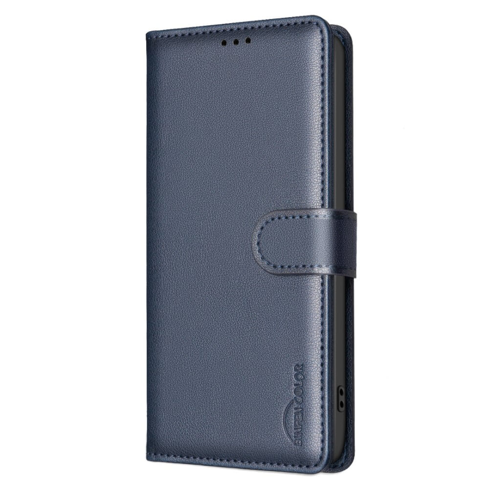 Xiaomi Redmi Note 14 5G - BINFEN Leder Etui Hülle mit RFID Blocker