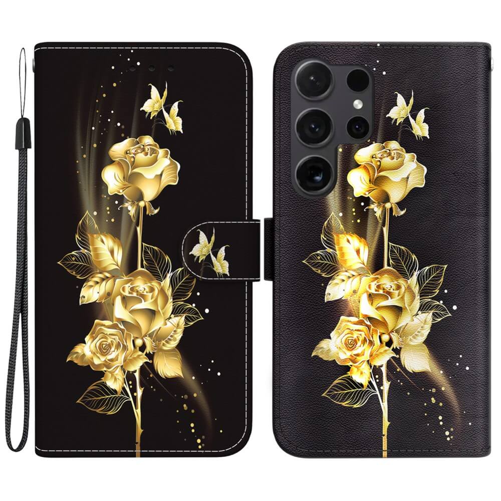 Galaxy S25 Ultra - Custodia con motivo floreale