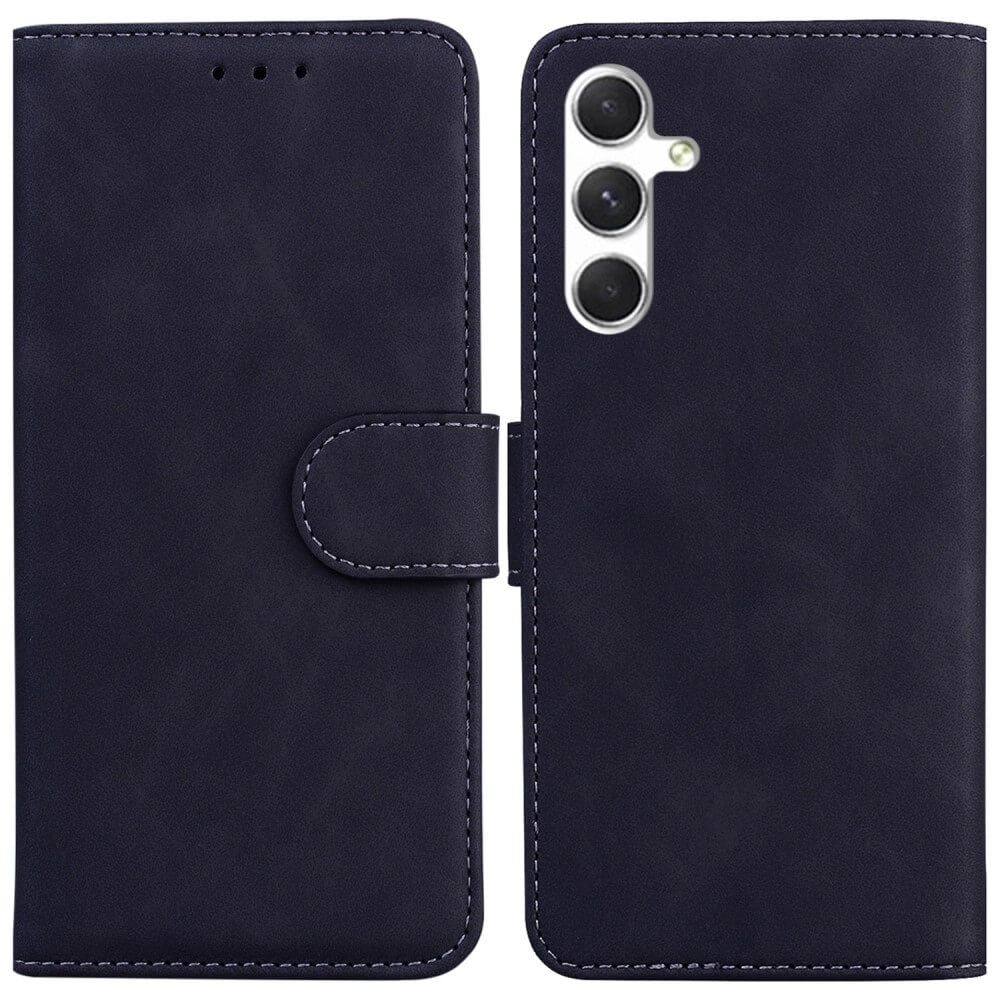Galaxy S25+ Plus - Solide Leder Etui Hülle