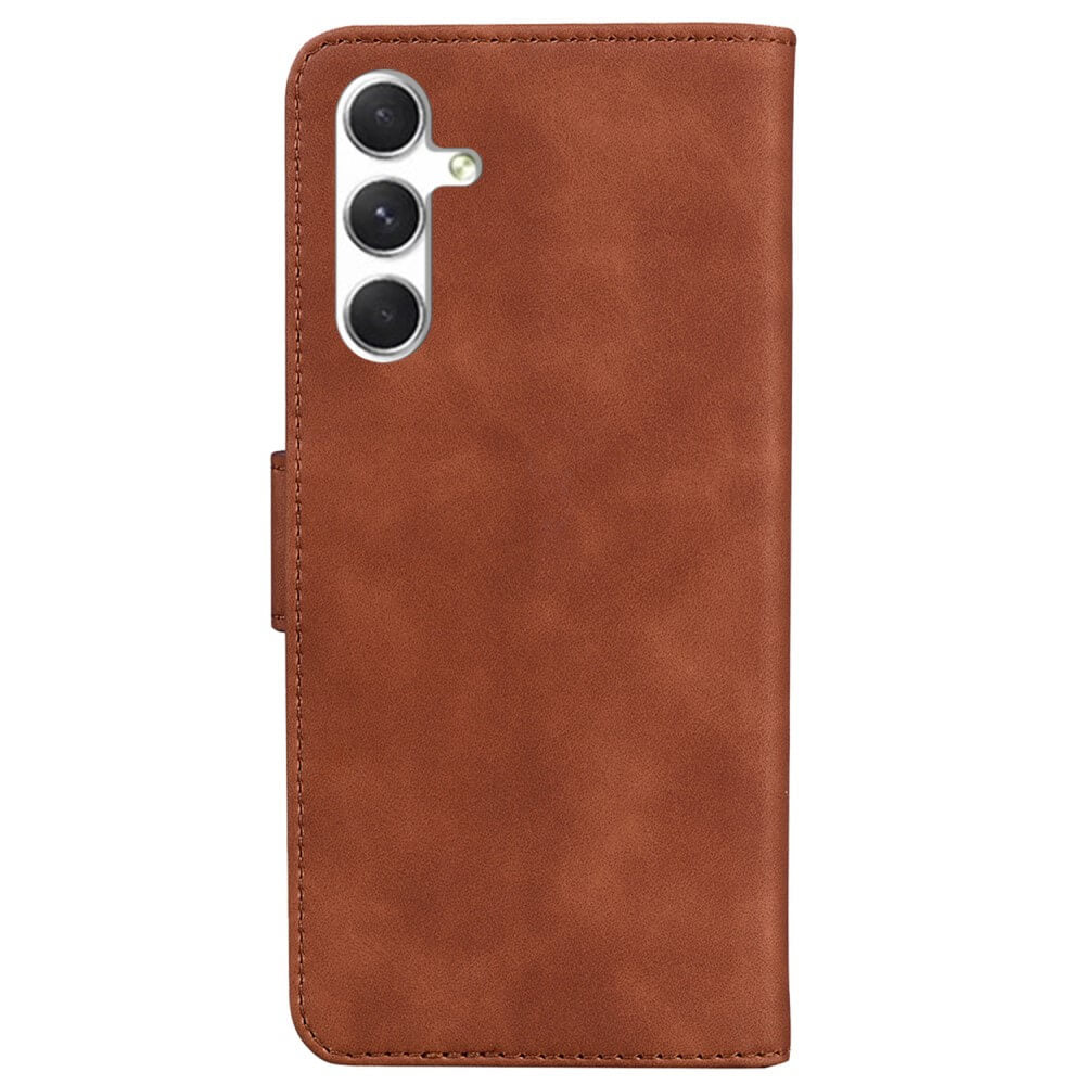 Galaxy S25+ Plus - Solide Leder Etui Hülle