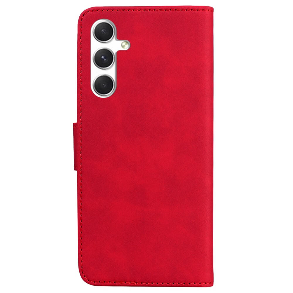 Galaxy S25+ Plus - Solide Leder Etui Hülle