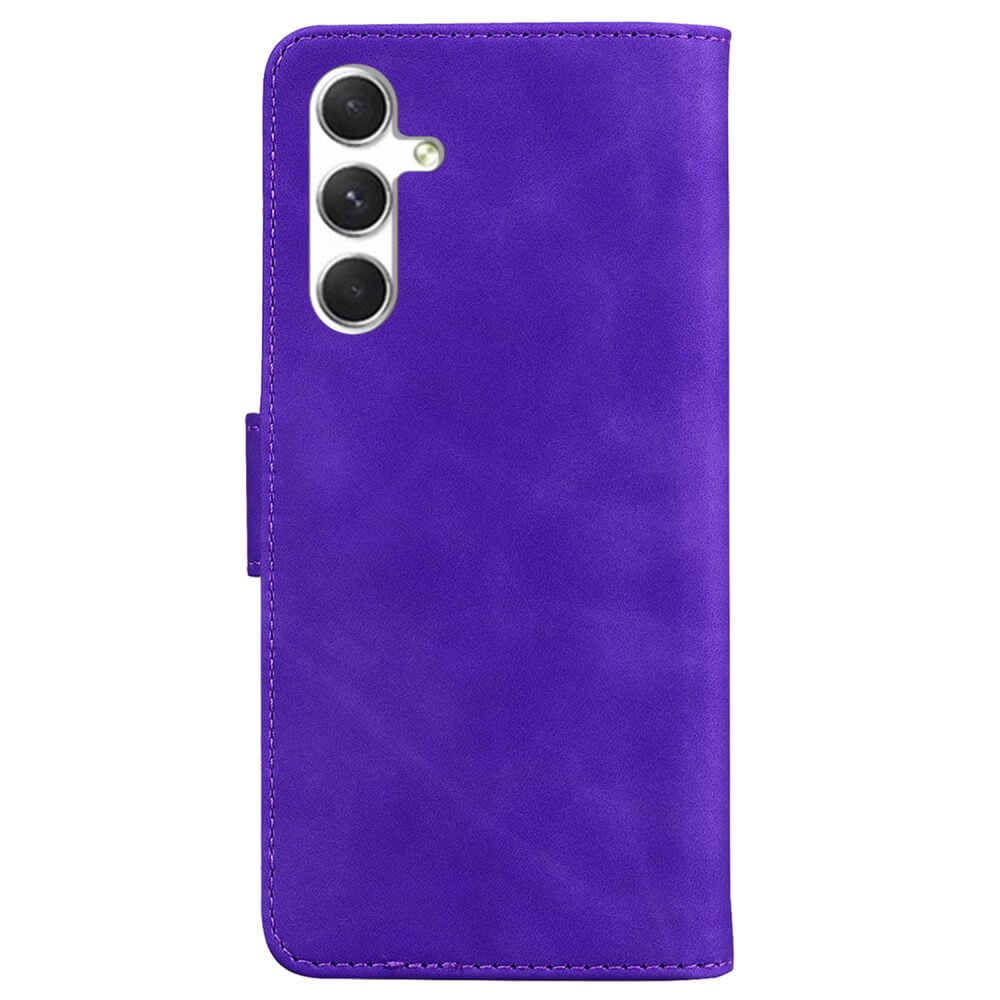 Galaxy S25+ Plus - Solide Leder Etui Hülle