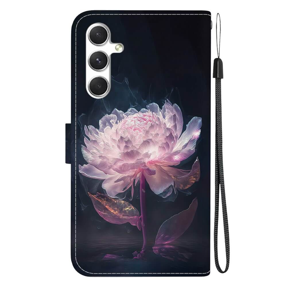 Galaxy S25 - Tasche Hülle mit Blüten Motiv