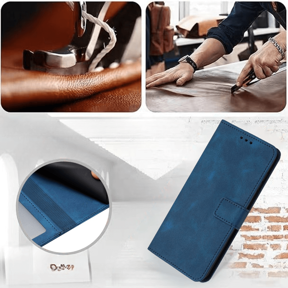 Xiaomi Redmi Note 14 Pro 5G / Pro+ Plus / Poco X7 - Custodia in pelle scamosciata dal design vintage