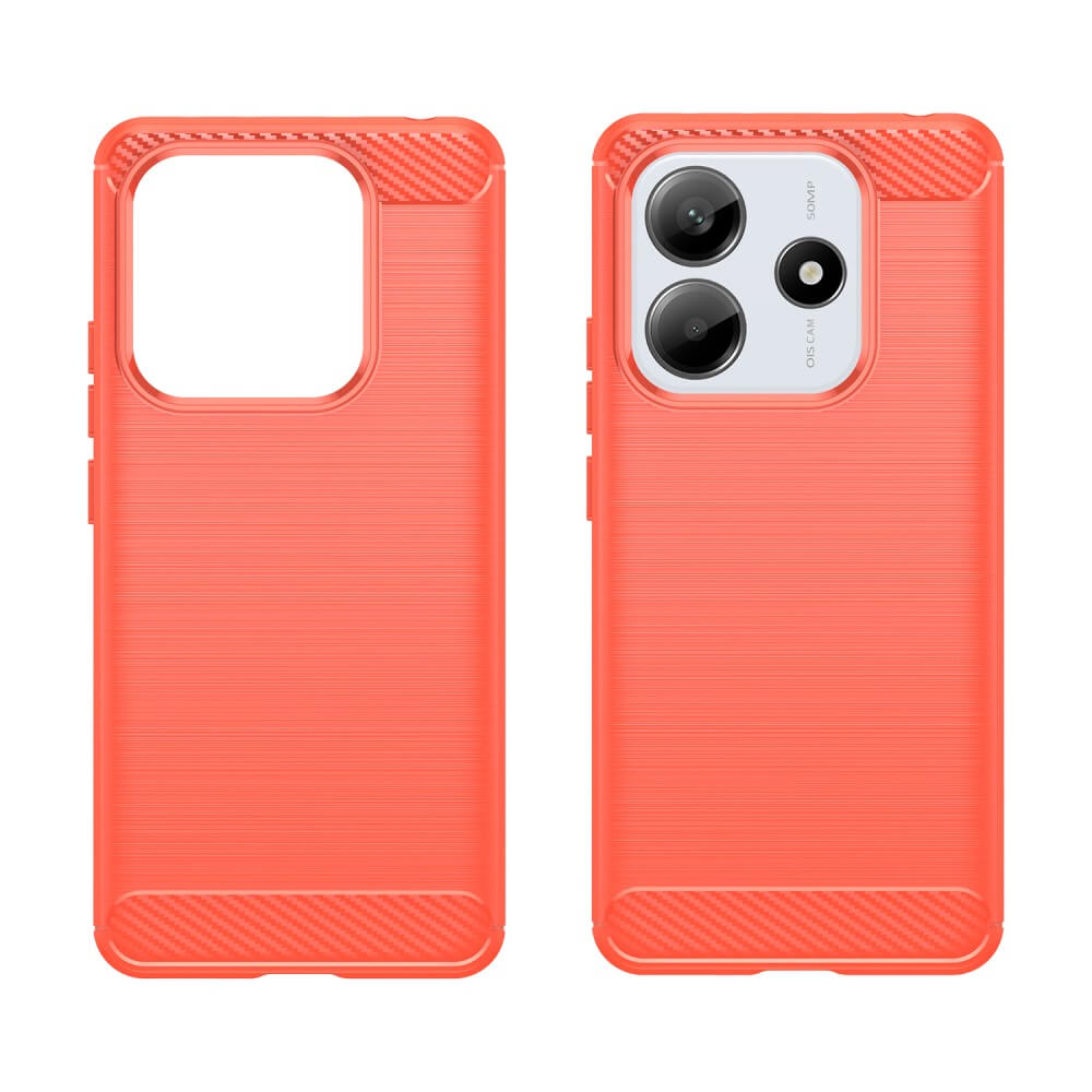 Xiaomi Redmi Note 14 5G - Metall Carbon Look Hülle