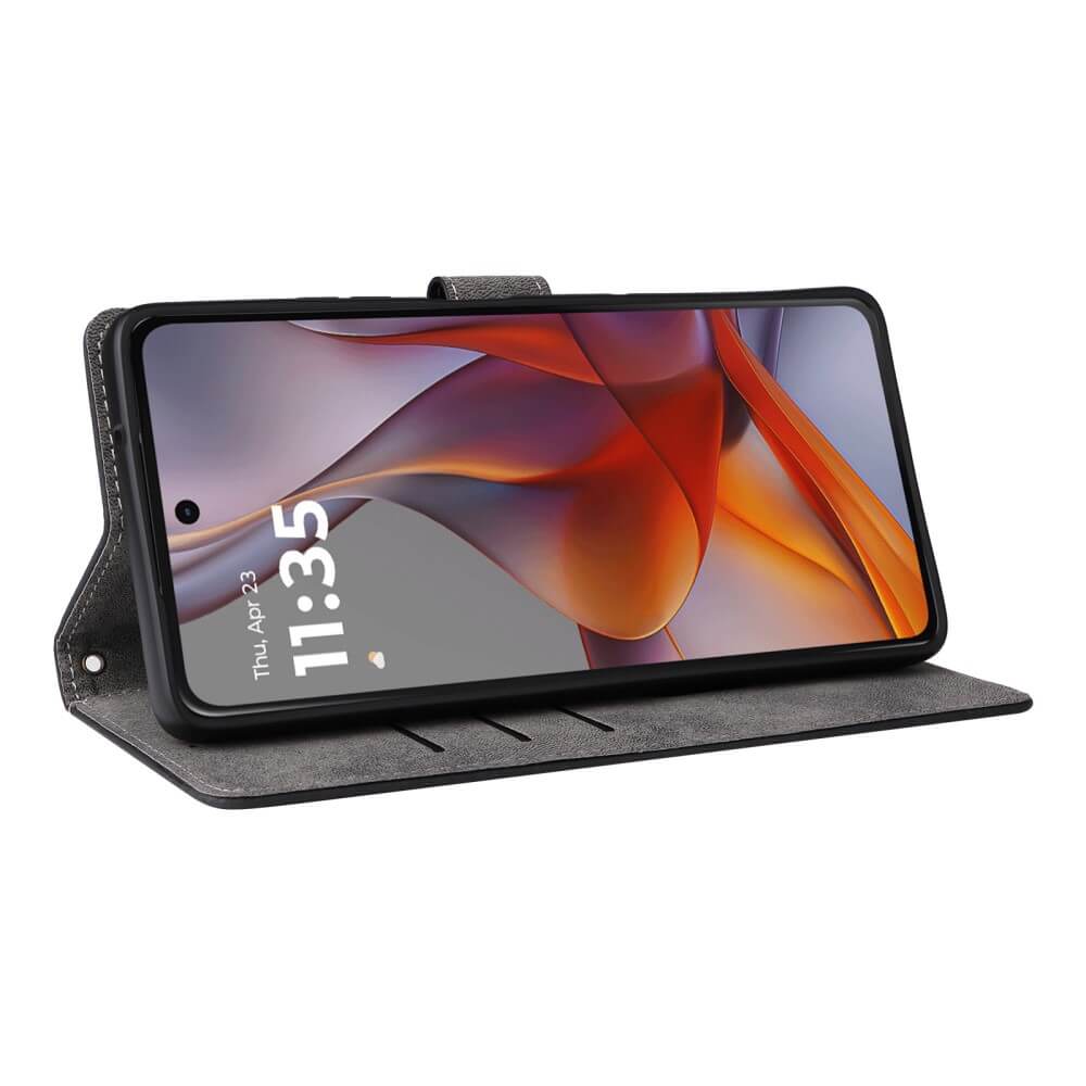 Xiaomi Redmi Note 14 Pro+ Plus / 14 Pro 5G / Poco X7 - Ledertasche mit RFID Blocker