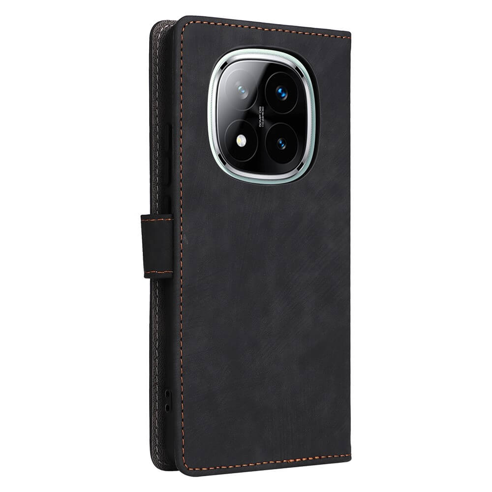 Xiaomi Redmi Note 14 Pro+ Plus / 14 Pro 5G / Poco X7 - Ledertasche mit RFID Blocker