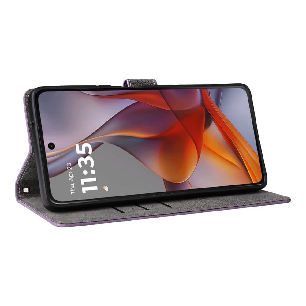 Xiaomi Redmi Note 14 Pro+ Plus / 14 Pro 5G / Poco X7 - Ledertasche mit RFID Blocker