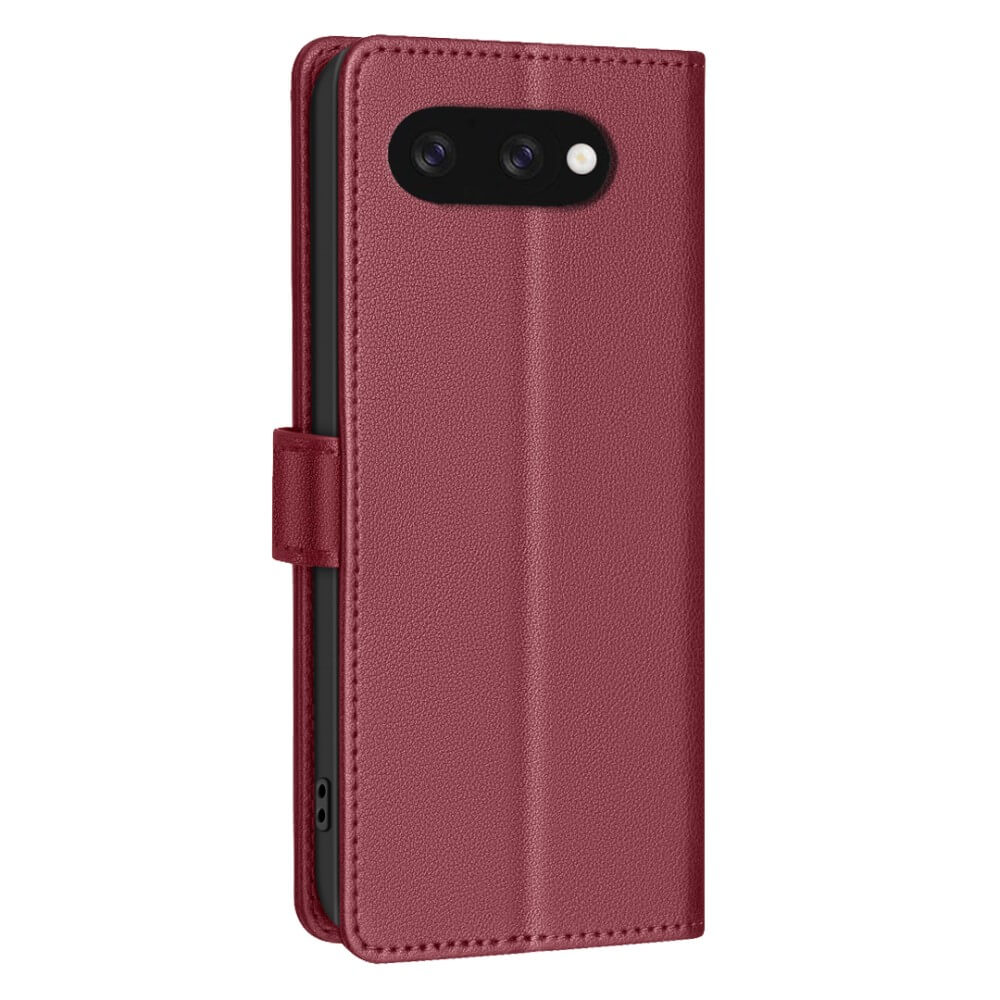 Google Pixel 9a - Custodia in pelle BINFEN con blocco RFID