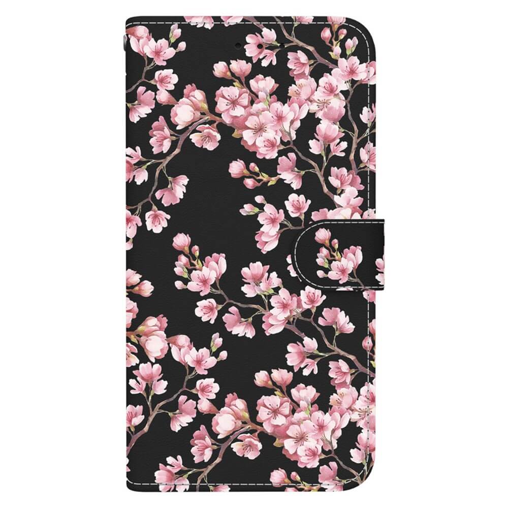 Google Pixel 9a - Wallet Case with Flower Motif