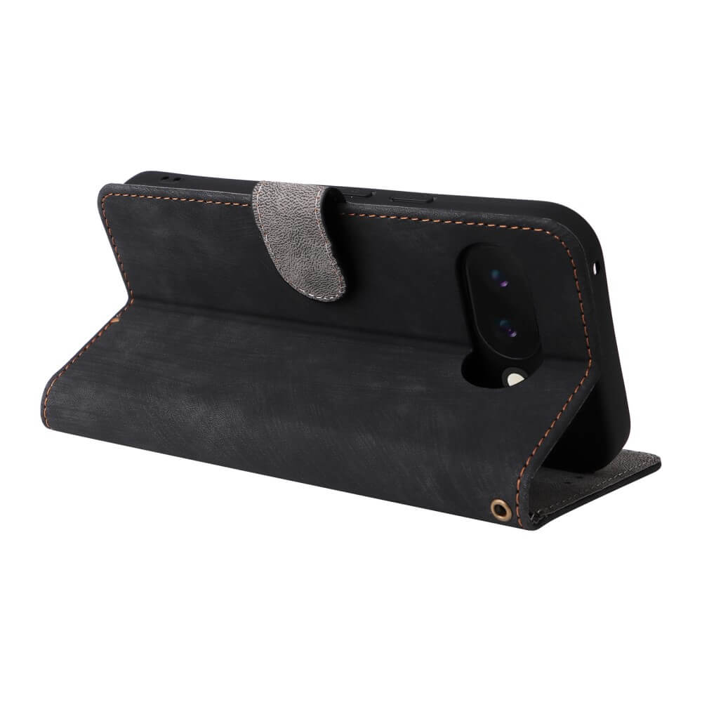 Google Pixel 9a - Leather case with RFID blocker