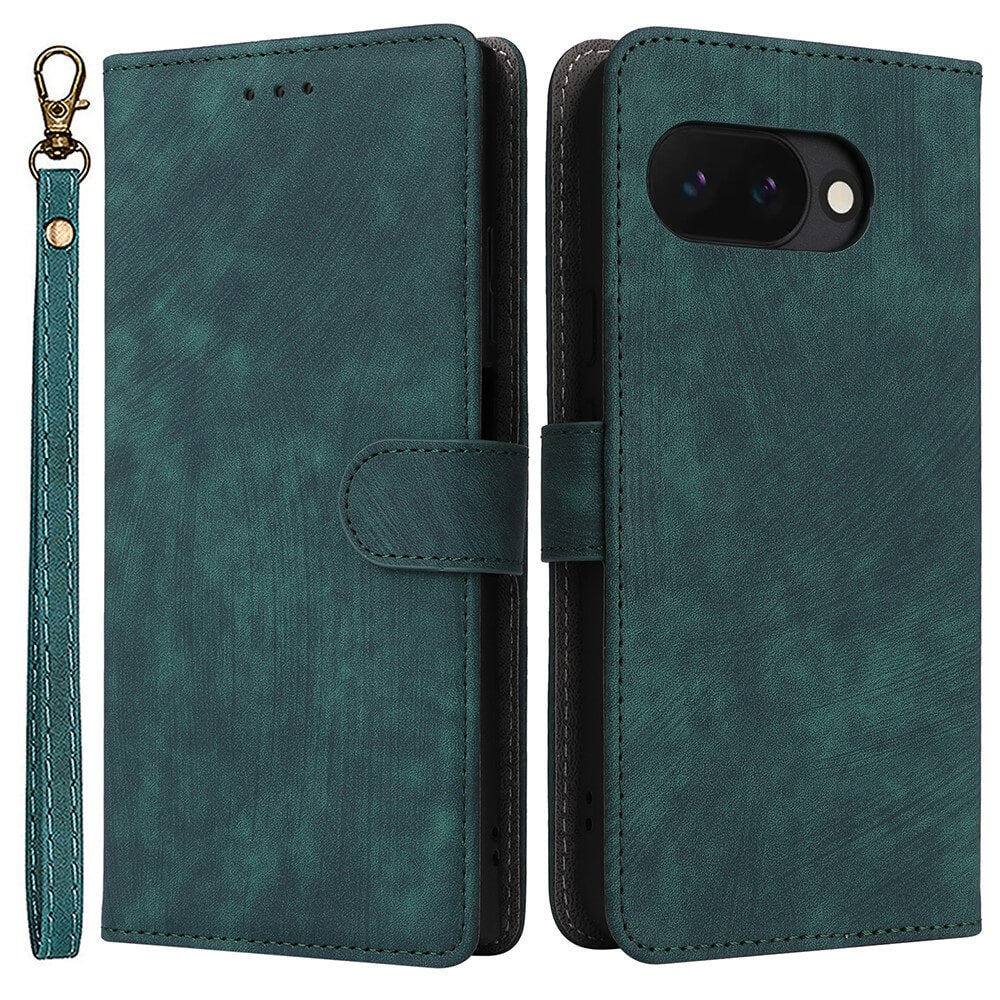 Google Pixel 9a - Leather case with RFID blocker