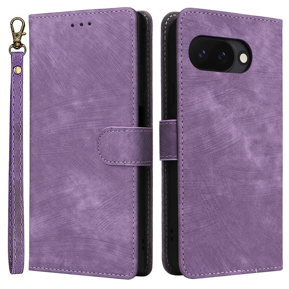 Google Pixel 9a - Leather case with RFID blocker