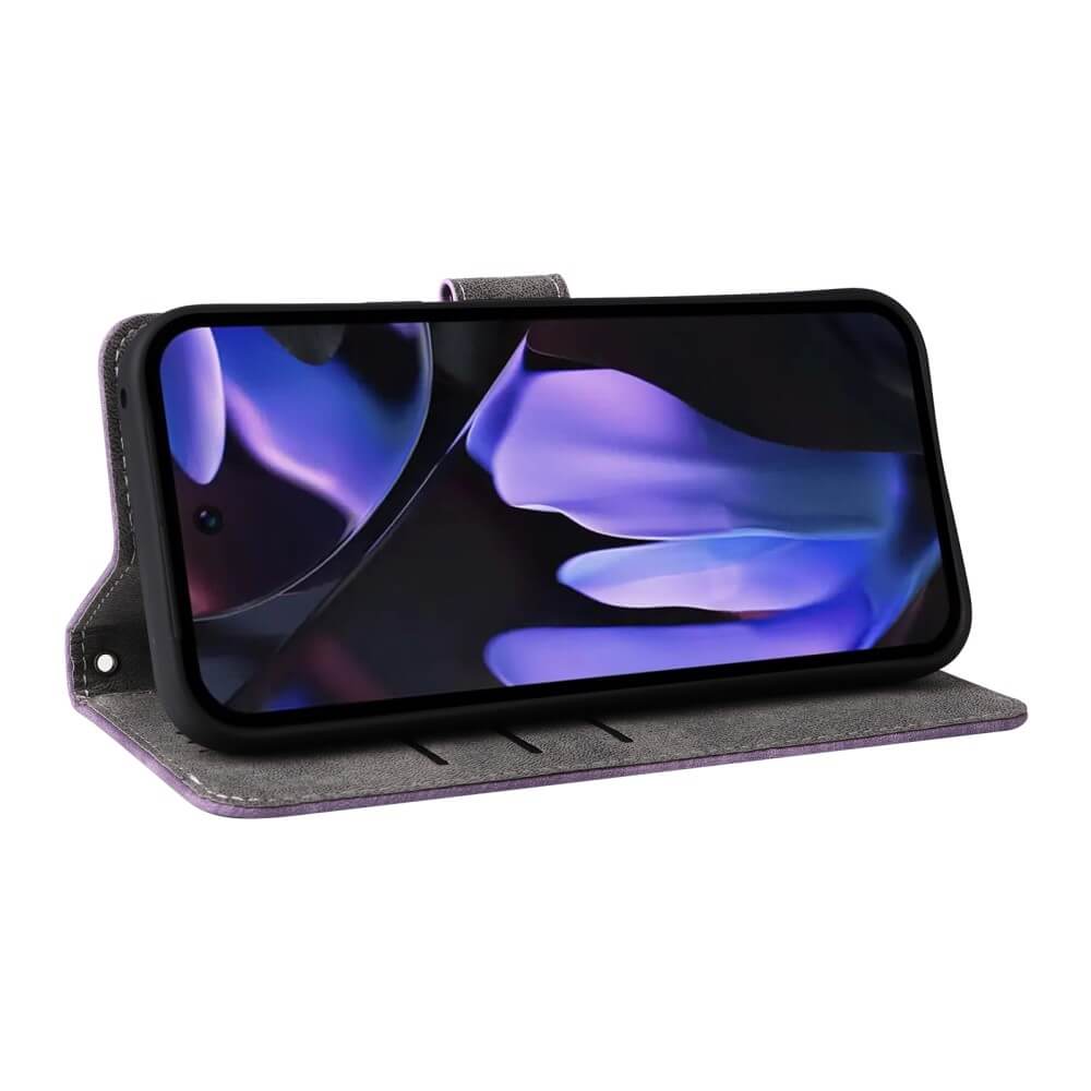 Google Pixel 9a - Leather case with RFID blocker