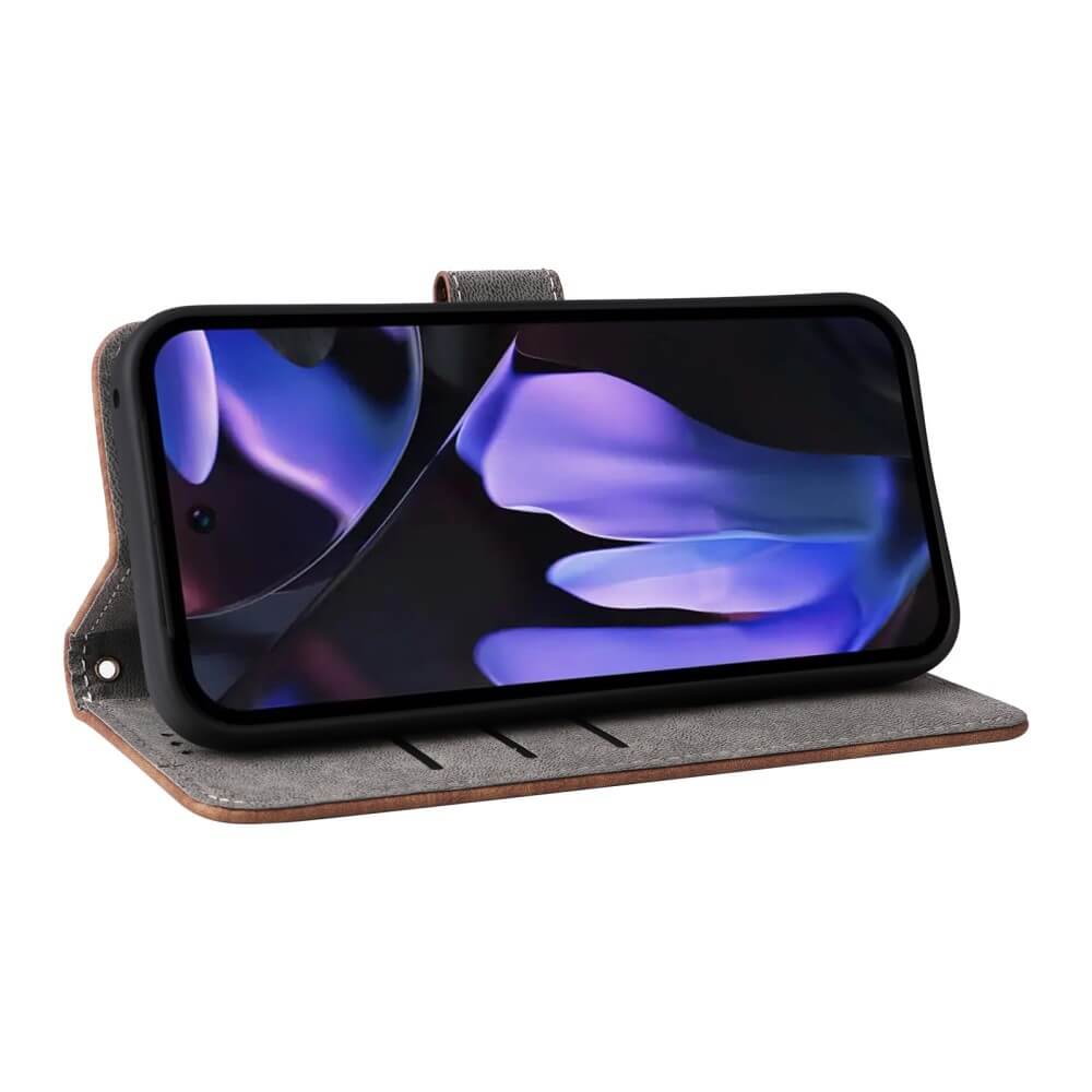 Google Pixel 9a - Leather case with RFID blocker